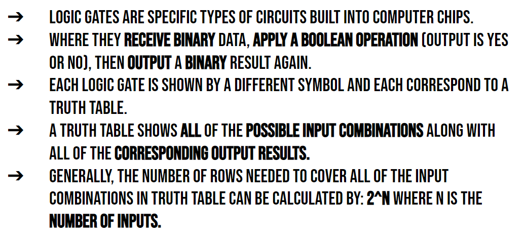 Logic Gates information